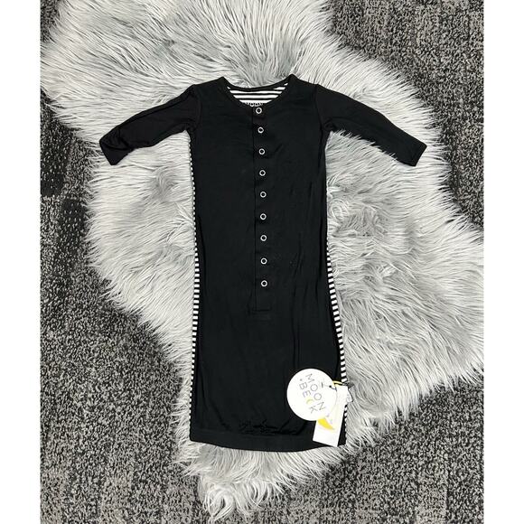 Moon & Beck Bamboo Viscose Long Sleeping Gown Infant Unisex Size 0/3month NWT - Picture 1 of 2